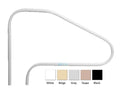 Saftron RTD-448-B return to deck 4-bend fully reinforced handrail, beige, 48 x 32 inch