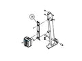 S.R. Smith 1001498 LiftOperator mount plate for aXs2 and multiLift2 pool lifts