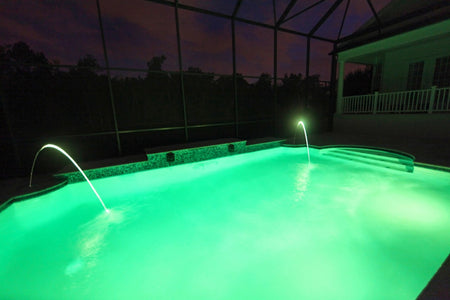 Pentair MicroBrite EC-620425 LED pool light, fixture detail