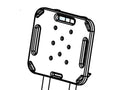 S.R. Smith 160-1200 seat back for the Splash! pool lift