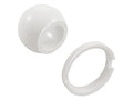 Balboa Instruments Replacement Part Eyeball & Retainer Ring White | 10-3808WHT
