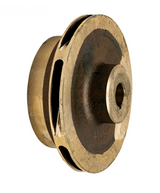 Sta-Rite 16830-0209 bronze closed face impeller, angled view