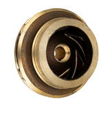 Sta-Rite 16830-0209 bronze closed face impeller, rear view showing the hub