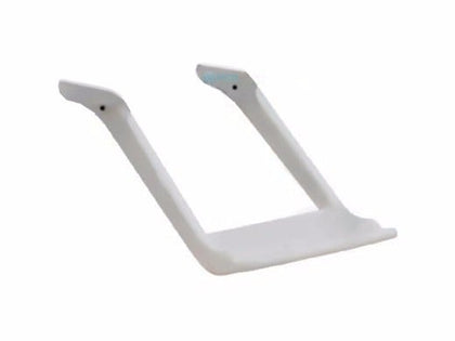 S.R. Smith Pool Lift Footrest with Hardware for Splash!, aXs2 and PAL, Gray, 160-2300A