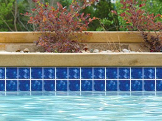 National Pool Tile Akron Field Series | Royal Blue | KAK305