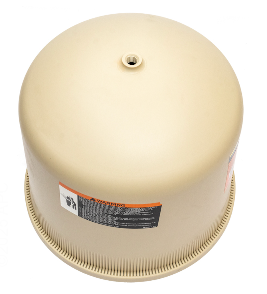 Pentair 178581 tank lid assembly, side view