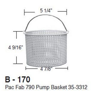 Aladdin Basket for Pac Fab 790 Pump 35-3312 | B-170