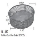 Aladdin Basket for Paddock Skim Filter Basket 12 3/8" Dia | B-130