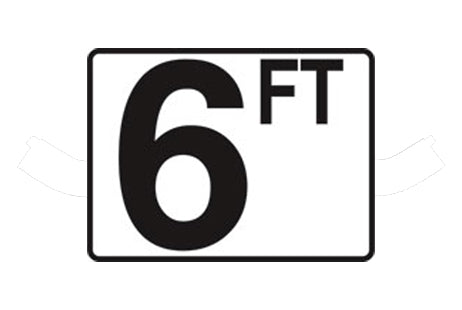 Inlays (5in) D/M 6ft Ab Fp Non-Skid 5DMAF6FT