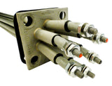 Coates Heater 9kW Element 240V with 4-Bolt Flange & Gasket | 20006039, view 2