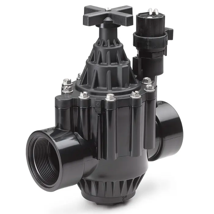Rain Bird 200PGA, 2" Inlet Inline Plastic Residential and Commercial Irrigation Valve