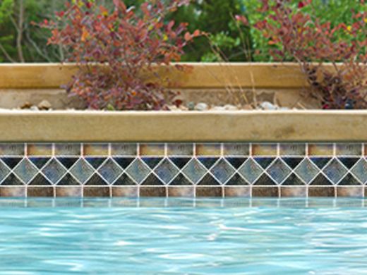 National Pool Tile Martinique Series | Ocean Blue | MAR33