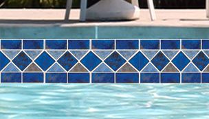 National Pool Tile Martinique Series | Royal Blue | MAR35