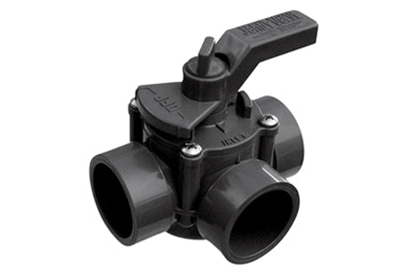 Jandy Space Saver Valve 2 Port 1.5-2" Space Save | Gray | 3407