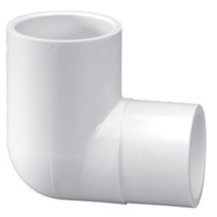 Lasco 2" Schedule 40 PVC Slip x Slip 90 Degree Street Elbow | 409-020