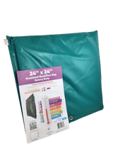 BackFlow Armor BFA2424G, 24" X 24" Green Insulated BackFlow Bag