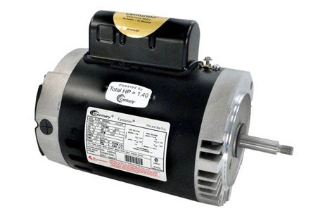 Century Motors Magnetek Threaded Shaft Motor 1HP 115-230V 56 Round Frame | B128