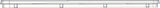 CMP 25506-320-100 32 in. white channel drain cover and frame, angled view