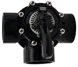 CMP 25913-204-000 3-way diverter valve, top view of the handle