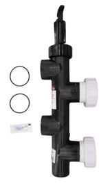 Pentair 263053 push pull backwash valve, angled view