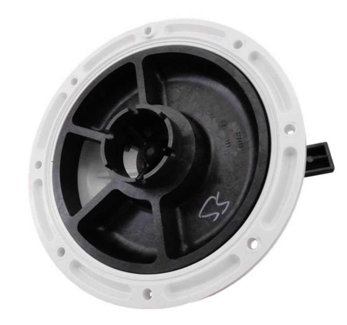 Pentair 272422 valve top assembly showing the handle and diverter