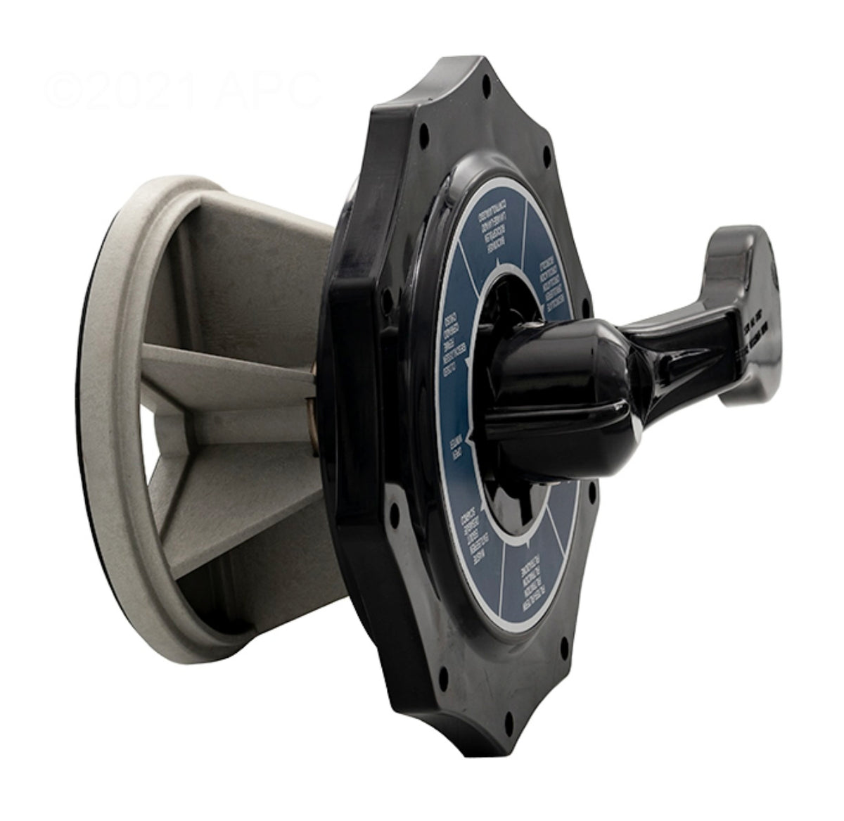 Pentair 272568Z valve top assembly, top view