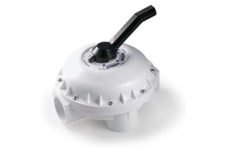 Pentair Hi-Flow Backwash Valve PVC for Side-Mounted Sand and DE Filters | White | 261050