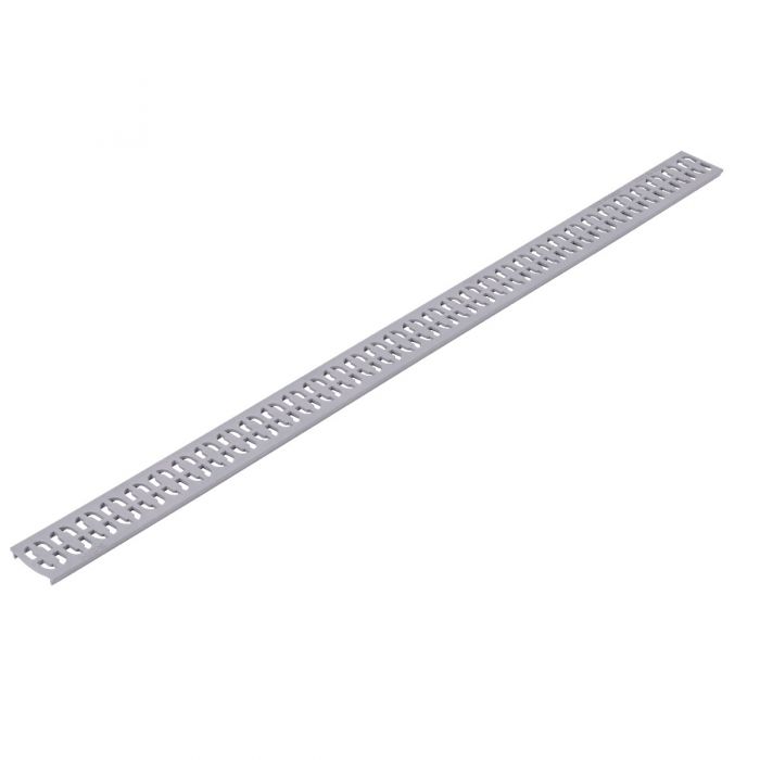 NDS 9263, 3' Gray Chain Deco Slim Channel Grate