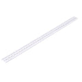 NDS 3' White Chain Deco Slim Channel Grate