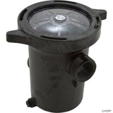 Waterway 310-6500 pump trap assembly, detail of the union flange and lid
