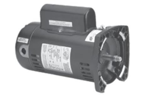Century Motors A.O. Smith Square Flange Motor .75HP 115V Full Rate Two Speed | SQL1072R