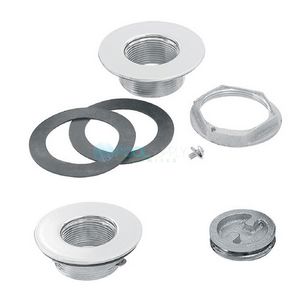 SR Smith Vacuum Fittings 1-.5" with Nut (Fiberglass/Vinyl Liner/Steel/Aluminum) | A41918-0