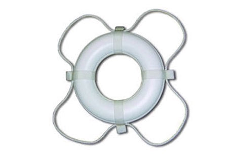 Poolstyle 17" White Foam Ring Buoy | PS371