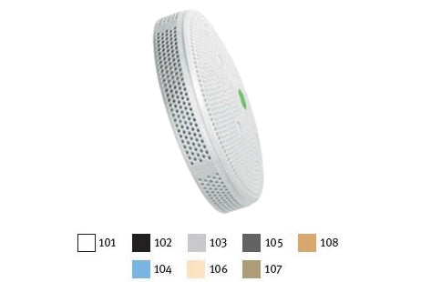 AquaStar 6" Hockey Puck Suction Outlet Cover with Screws for Hydro Air Direct Replacement (VGB Series) Dark Gray | 6HPHA105