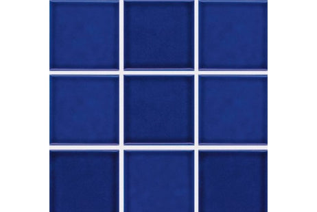 National Pool Tile 2x2 Glazed Series Pool Tile | Cobalt Blue | BX250