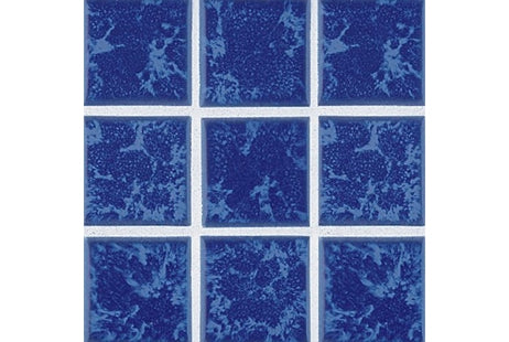 National Pool Tile 2x2 Glazed Series Pool Tile | Lake Blue | BX44