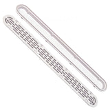 AquaStar 32CDFLFR101 32 inch channel drain flat grate, second view