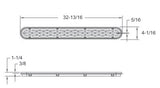 AquaStar 32CDFLFR103 channel drain cover and frame, second view