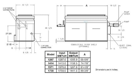 Raypak Raytherm Outdoor Pool Heater Natural Gas 926K 00 | 1374