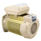 Pentair 354815S TEFC pool pump motor, label and connection end