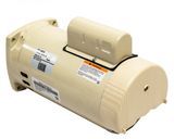 Pentair 355024S square flange pump motor, shaft end view