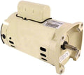 Pentair 355026S almond 2 HP single speed square flange pool pump motor, 208-230V