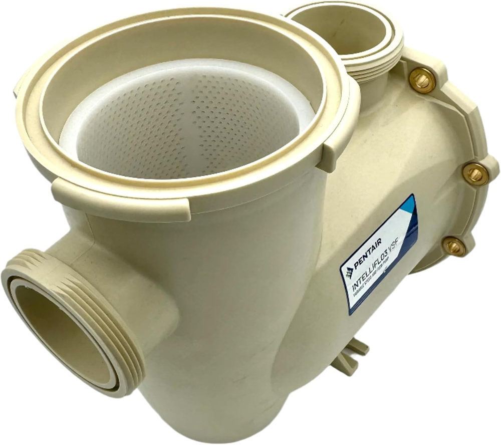 Pentair 356175Z IntelliFlo3 strainer pot kit, almond, alternate view