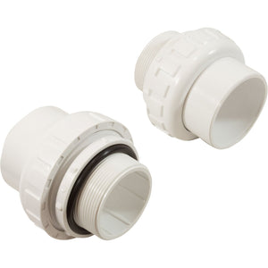 Pentair 357603 union kit, 2 pack, 2 inch slip by 2 inch MPT