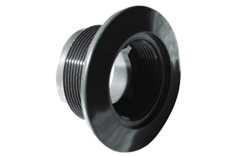 AquaStar Large Wall Fitting with Threaded O.D. (Fits 1-1/2" Pipe) Dark Gray | ES102205