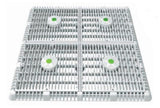 AquaStar 18in Square Mud Frame Square Wave | WAV18WR101