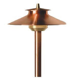 FX Luminaire FX Luminaire DelMare 20 Watt Copper Pathlight 18" Rise | 226350