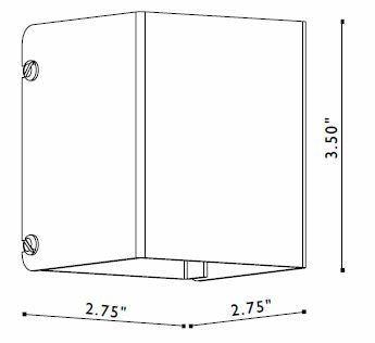FX Luminaire FX Luminaire | TraveCasa® 20 Watt Bronze | TC-20-BZ | 222021