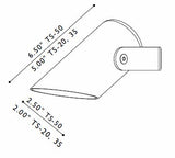FX Luminaire FX Luminaire TrellisSolare 20 Watt Bronze TS-20-BZ | 222201