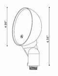 FX Luminaire FX Luminaire | RotondoLuna® Copper 20 Watt | 226920